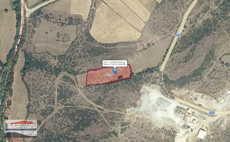 Çanakkale Yenice Çırpılar Köyü satılık arsa