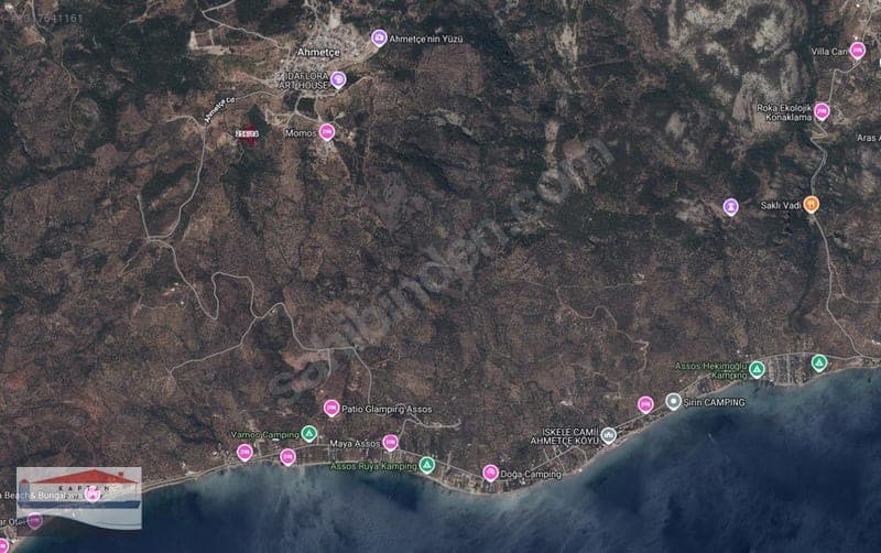 Çanakkale Ayvacık Ahmetçe Köyü satılık arsa – fotoğraf 3